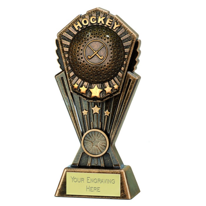 COSMOS HOCKEY TROPHY -  2 SIZES - 11.5CM & 13.5CM